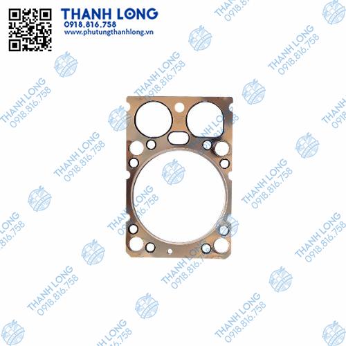Gioăng quy lát Howo WD615 (1 lỗ tròn/1 lỗ méo -17 lỗ) thép chất lượng lắp ráp (Antek)