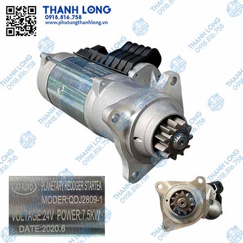 [P229.0029-01] Củ đề Howo 612630030208/WP12/QDJ2809-1/11R (24V-7.5kW) (AT)(AT) (MNM: 612630030208/QDJ2809-1)