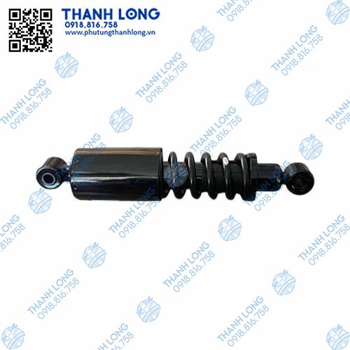 [P340.0057-02] Giảm sóc 2 đầu khuyên sau Kabin howo có lò xo dài 40cm (CREATEK)