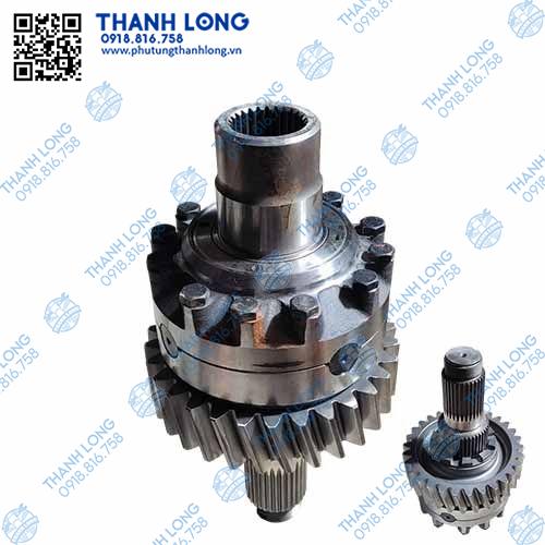 Bộ vi sai cài cầu liền BR 30R/10 vấu Howo/AC16