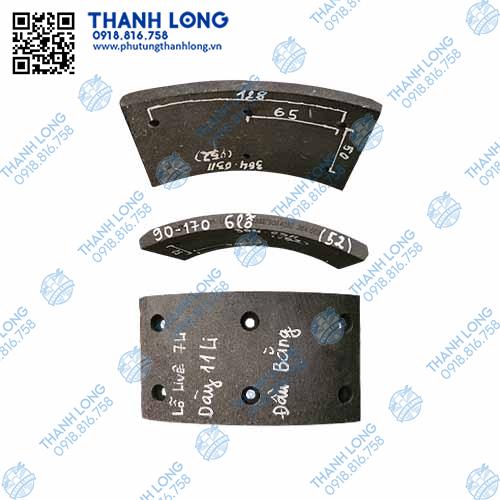 Má phanh 90x180x11,5 6 lỗ (EQ240) chất lượng lắp ráp (Antek)