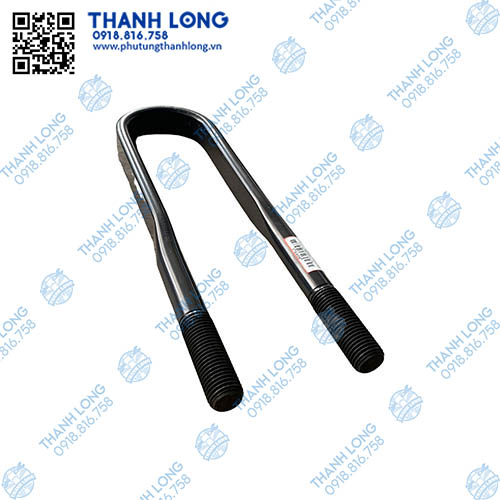 Đỉa nhíp 26x90x410 cong dẹp / Quang Nhíp bản 9 dài 41 phi 26,không có ê cu xe tải (Đ.Phong Cheng Long chính hãng)