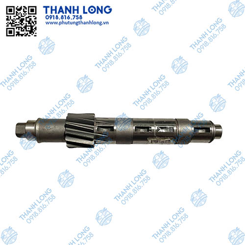Trục hộp số dưới 13 then/dài 390 ( EQ140 đời mới NIFAN 5T)