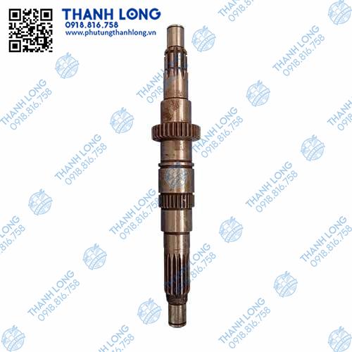 Trục hộp số trên 145/QH545/QH540 (16/30/32/10 dài 505 bi phi 30)