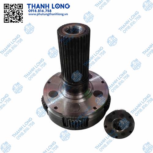 Trục trên số phụ liền bánh răng hành tinh 33 then Howo đầu kéo 375 (A7)