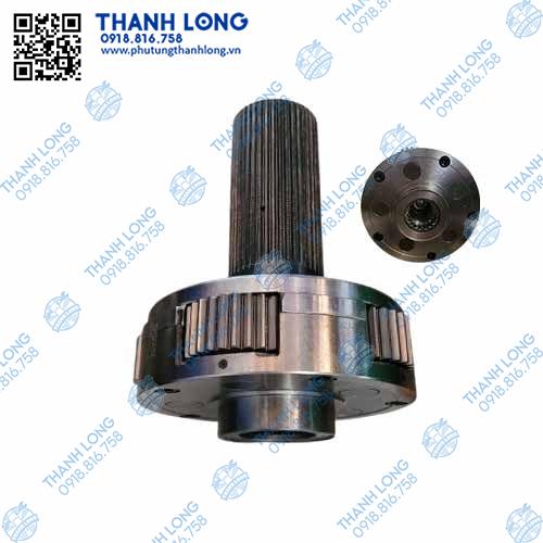 Trục trên số phụ liền bánh răng hành tinh 44 then Howo ben (2010)