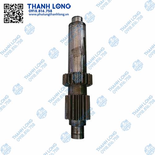 Trục hộp số dưới 16R/21R/14 then trong bên R Howo 20716