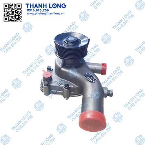 Bơm nước YC4108ZQ 8PK 7T2 8T3 <D0305-1307020B 691CGA18437> ( Yuchai chính hãng ) có đường nước lên bơm hơi