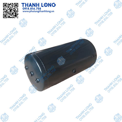 Bình hơi đơn Cheng Long 275x550, sắt, trước 2M16, giữa 1M22, sau ko có lỗ, van xả 1M22