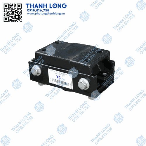 Cao su chân máy sau TH 6 tấn, 8T3  R ,hàng zin có lỗ ren giữa