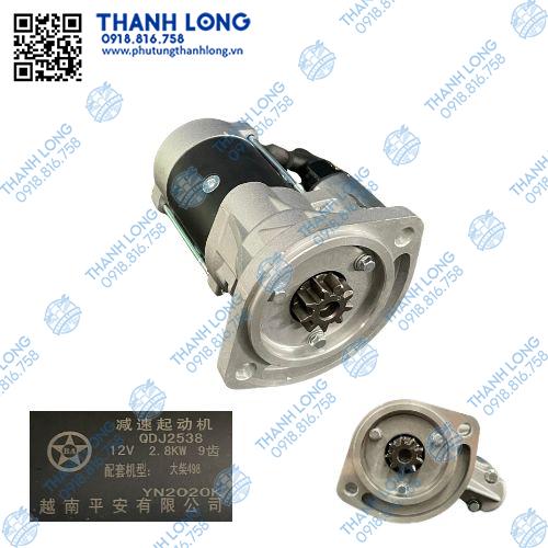 [P229.0020-01] Củ đề QDJ 2538/24V*9R ko mõm/CA498 (24V-2.8kW)