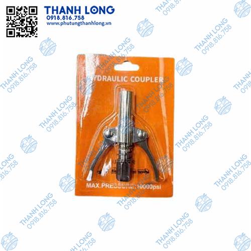Đầu bơm mỡ kẹp 2 tai máy đào