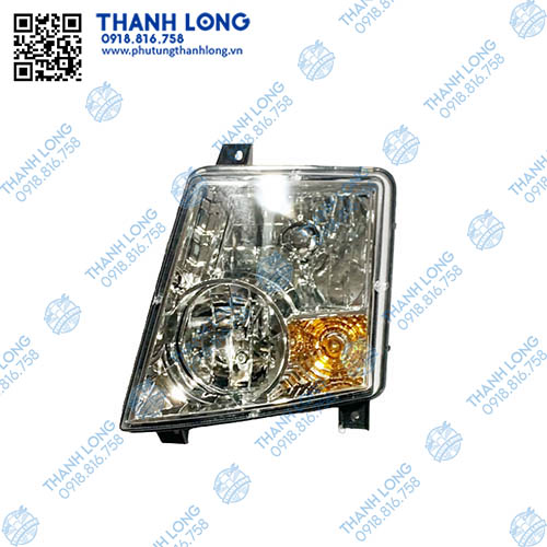 Đèn pha Cửu Long 8T mới 3 chóa dài 36/28 (L)