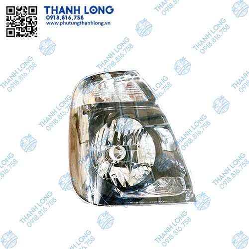 Đèn pha KIA BONGO 2012 -> 2016 (LH) mặt đen, hàng zin