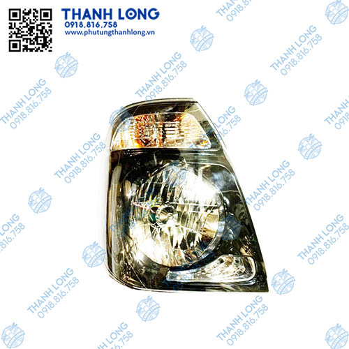 Đèn pha Bongo 3 - K250 chóa đen 2017-2022 (L)