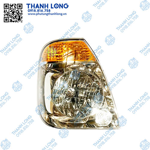 Đèn pha Bongo 3 đời 2008 (RH) <92101 4E100> zin mặt trắng