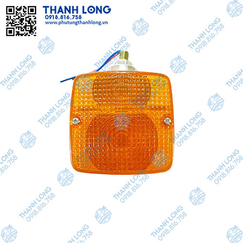 Đèn hông xi nhan X10 vuông lớn 2 mặt chế máy cày