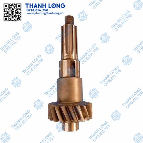 Trục 19R số phụ 2 cầu 3,25 tấn, M24, 10 then, cổ bi 60