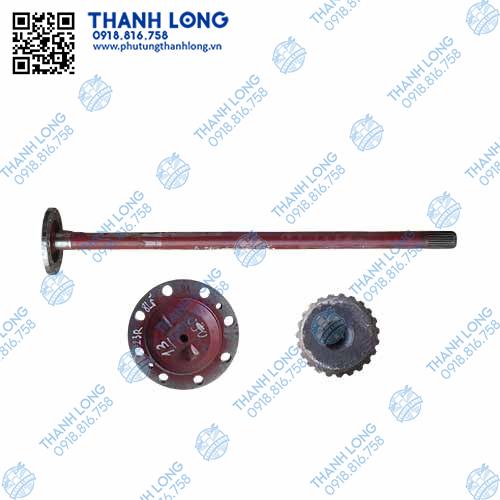 Trục láp 23R/82/83/8 lỗ láp thẳng + 2 lỗ ren - BJ1041 (BA)