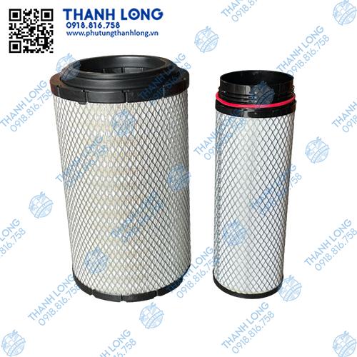 Lọc gió 2337PU, đầu bằng, gờ cao TH (8T3 ga điện)