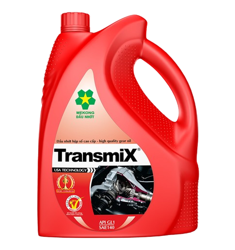 Nhớt 140 Transmix mekong GL-1 bình 4 lít (đỏ)