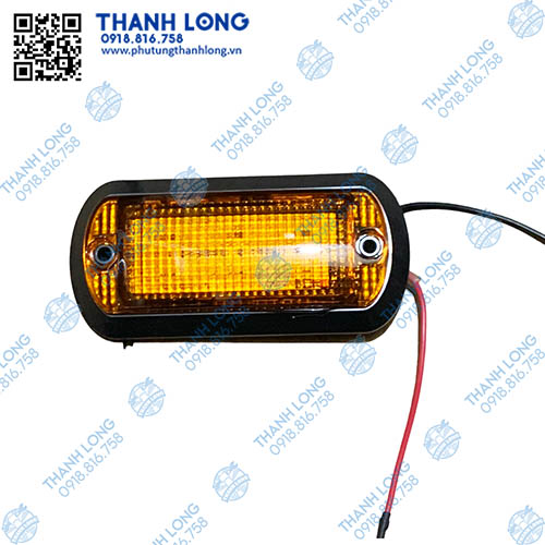 Đèn hông xi nhan LED 24V màu vàng, xe giường nằm, Model 2016, chính hãng