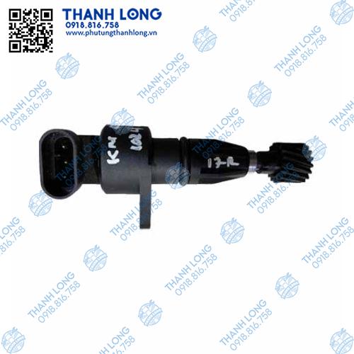 Cảm biến tốc độ, bánh răng báo km, xe Qingqi, jack 3 chân, tai trái 17R (B11-3802020)
