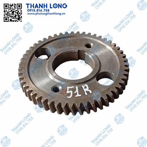 Bánh răng 51R chéo lỗ phi 40/109/12/14 cavec 8mm