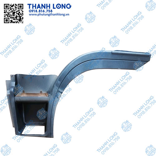 Vè chắn lốp (L) JAC15T cũ trên , liền ốp lên xuống