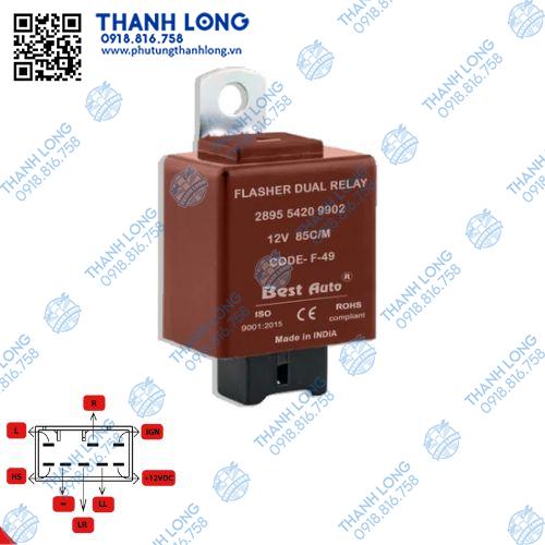 Rờ le xi nhan xe Tata (MNM: 289554209902)