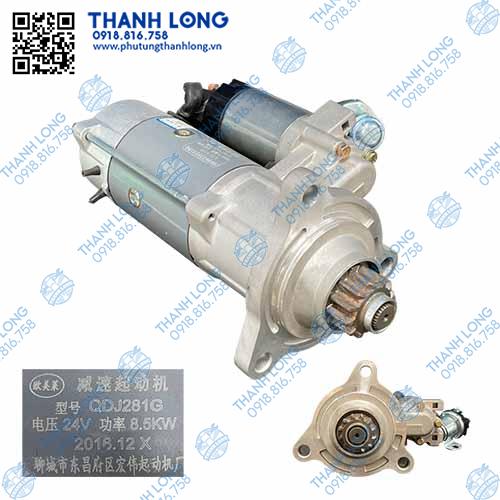 [P229.0014-04] Củ đề (24V-8.5kW) QDJ281G