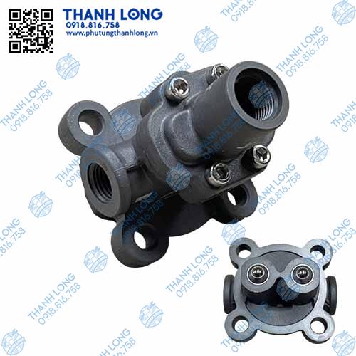 Rơ le chuyển tầng nhanh chậm Howo đời mới 2 núm (MAT)