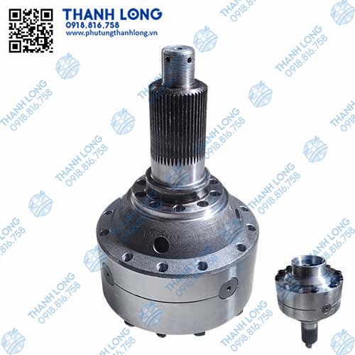 Bộ vi sai cài cầu 46 then ngoài 8/22 then láp 12 lỗ bắt trục 28 Howo A7 380 đầu kéo/V7G 380 ben đời 2024 (MAT) (M)