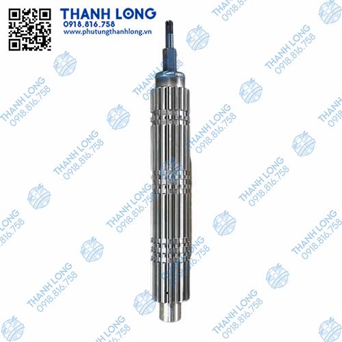 Trục hộp số trên 19 then/đầu 1 bu lông Howo V7G 10 số kiểu mới (MAT)