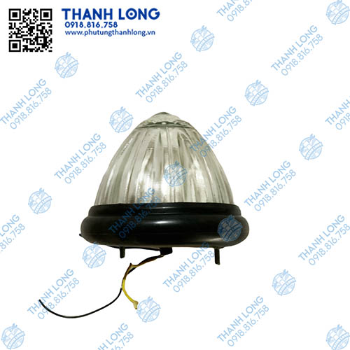 Đèn bánh ú đế nhựa, bóng thủy tinh (12V)