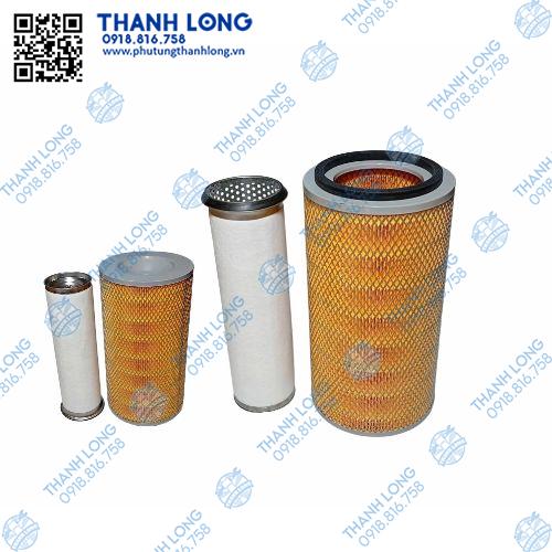 Lọc gió xe tải 180-330-100/14 sắt có ruột trong gia công